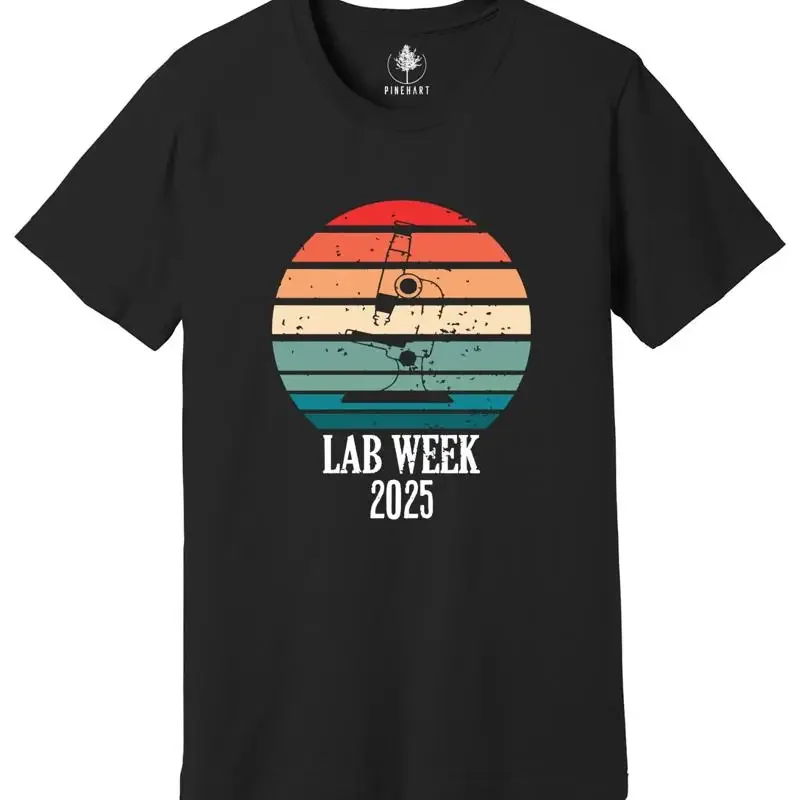 Medical Lab Week - قميص أسبوع المختبر الرجعي 2025، قميص