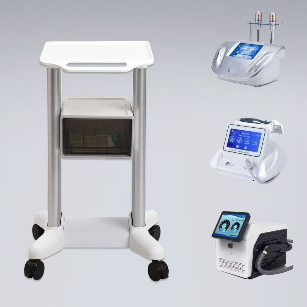 عربة تخزين طبية بعجلات مع درج  - مراجعة Medical Lab Furniture وسعره