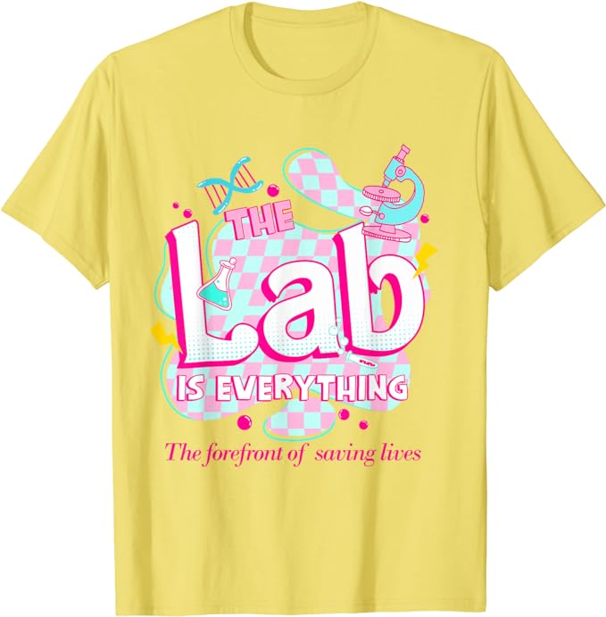 تي شيرت فريق تكنولوجيا المختبر - مراجعة Medical Lab Week وسعره
