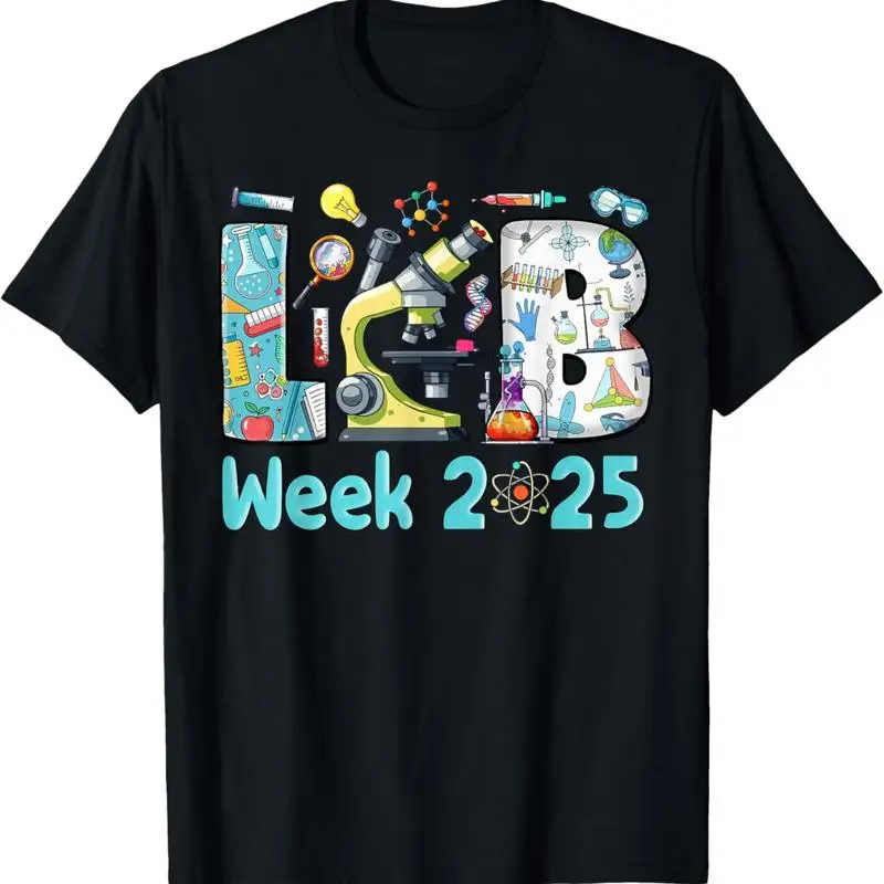 تي شيرت فريق مختبر العلوم الطب - مراجعة Medical Lab Week وسعره